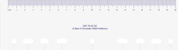 Immagine prodotto Idé Calendario inserire "Righello (Speciale, 1 giorno / 1 pagina)