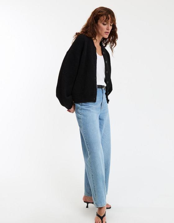 Immagine prodotto La Redoute Collections Strickjacke mit Stehkragen (XL)