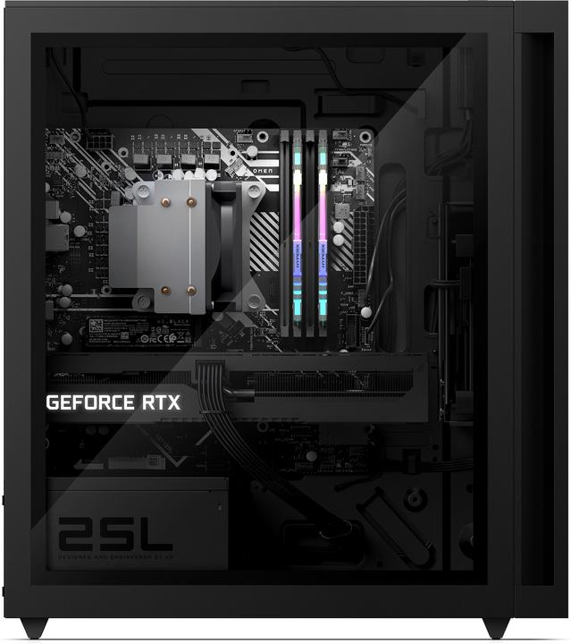 Actual product image Omen by HP 25L Gaming Desktop GT15-2055nd PC (Intel Core i7-14700F, 32 GB, 1000 GB, GeForce RTX 4070 Ti Super)