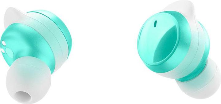 Image du produit Cellularline Music Sound Flow Casque intra-auriculaire sans fil pour la musique et les appels Bluetooth Vert (Pas de réduction du bruit, 25 h, Sans fil)