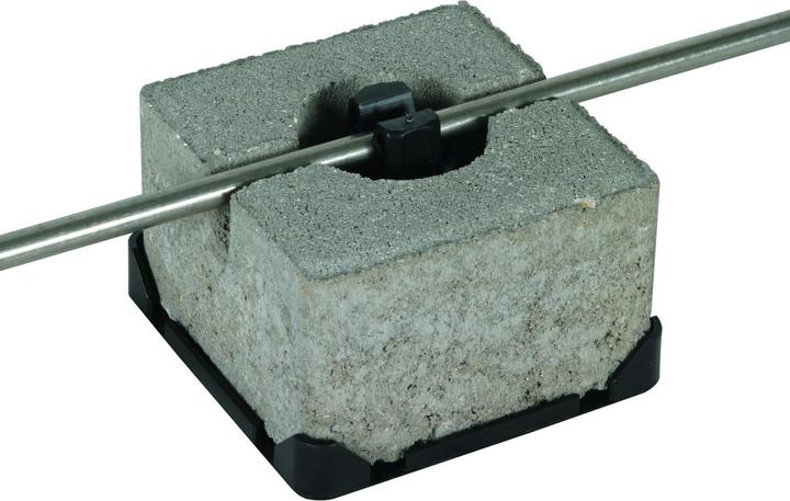 Dehn Dachleitungshalter 253015 Beton für Flachdächer Rundlt. 8mm (Sonstige)