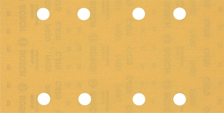 Image du produit Bosch Professional Zubehör Papier abrasif Expert C470 avec 8 trous pour ponceuses vibrantes, 93 x 186 mm, G 400, 10 pcs. (400)
