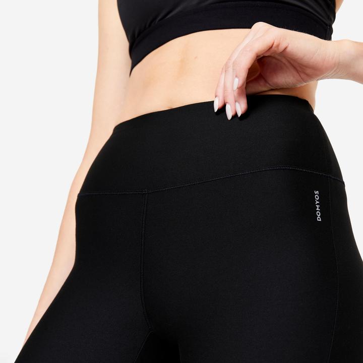 Produktbild Domyos Leggings Damen gerades Bein Polyester (W38/L31)