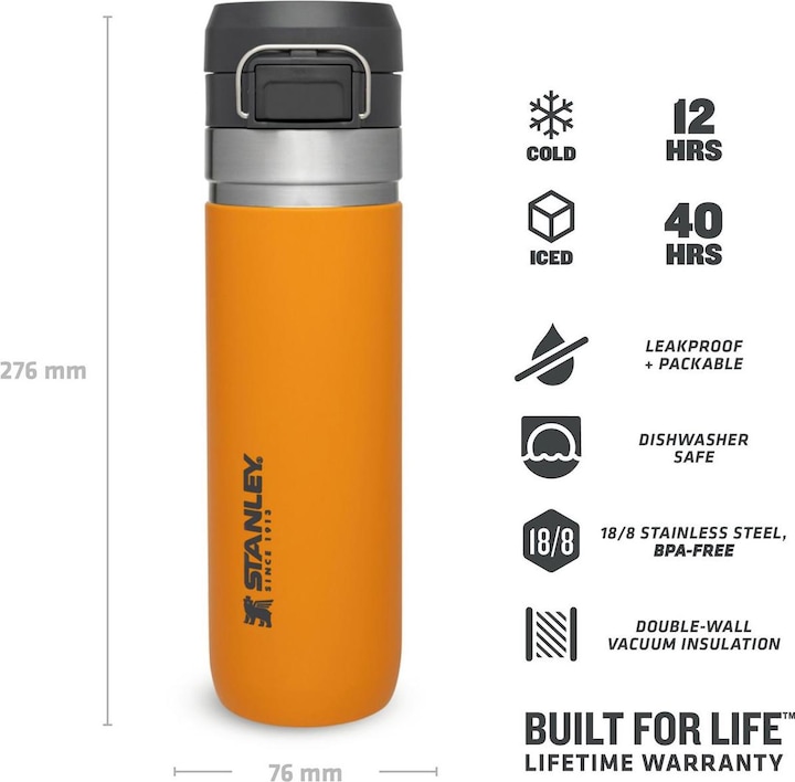 Actual product image Stanley 1913 Quick Flip Water Bottle (0.70 l)