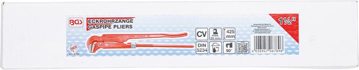 Image du produit BGS Serre-tubes coudé | 38 mm - 1,5" | forme suédoise (425 mm)