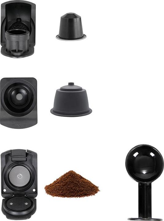 Actual product image Livoo 4-in-1 multi-capsule coffee machine (NESCAFÉ Dolce Gusto, NESPRESSO Vertuo, Senseo)