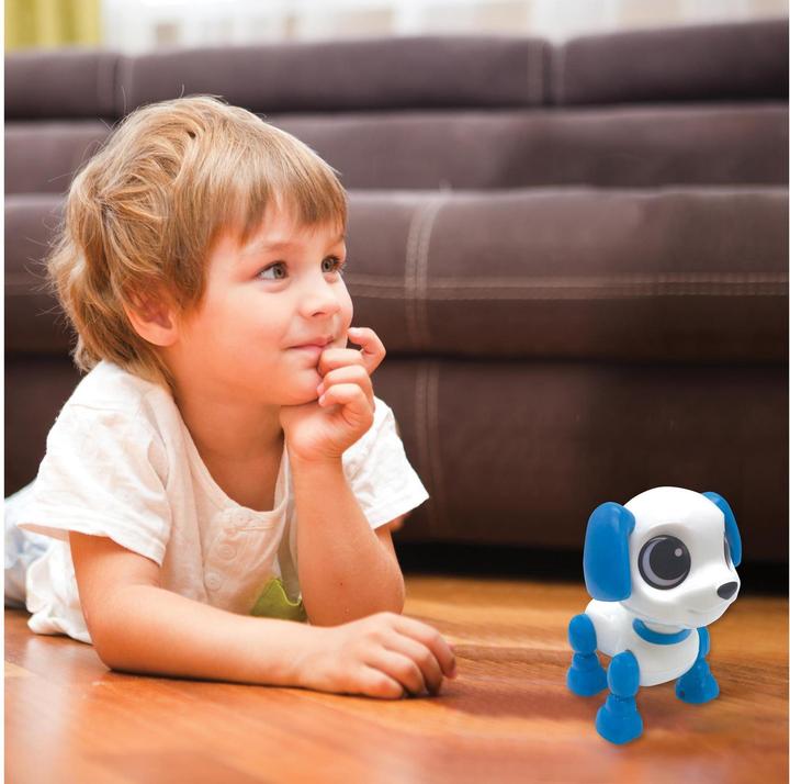 Produktbild Lexibook POWER PUPPY Mini Hunde-Roboter mit Licht und Soundeffekten, Handklatschbefehl, Wiederholungsfunktion (Multilingual)