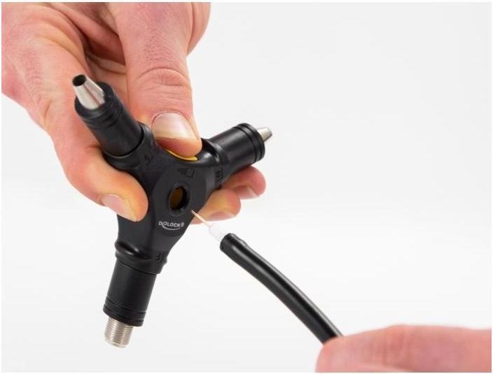 Produktbild Delock 90515 Kabel-Crimper Kombinationswerkzeug (Werkzeug)