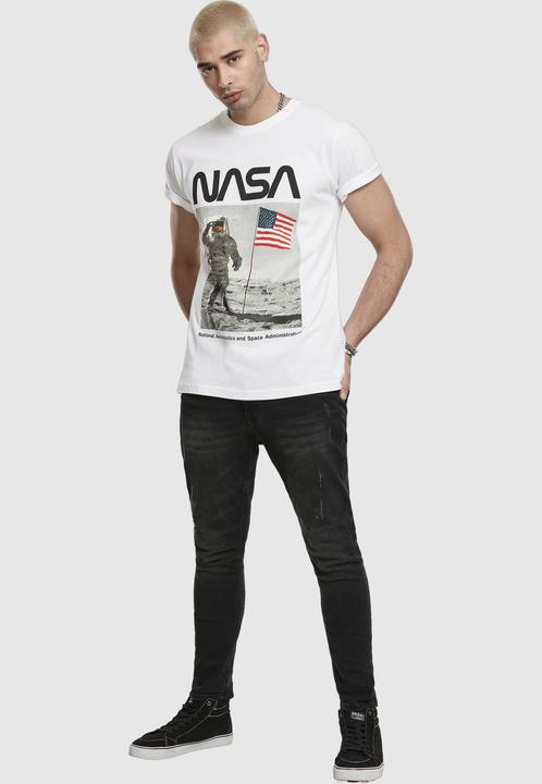 Produktbild Mister Tee NASA Moon Man Tee (XS)