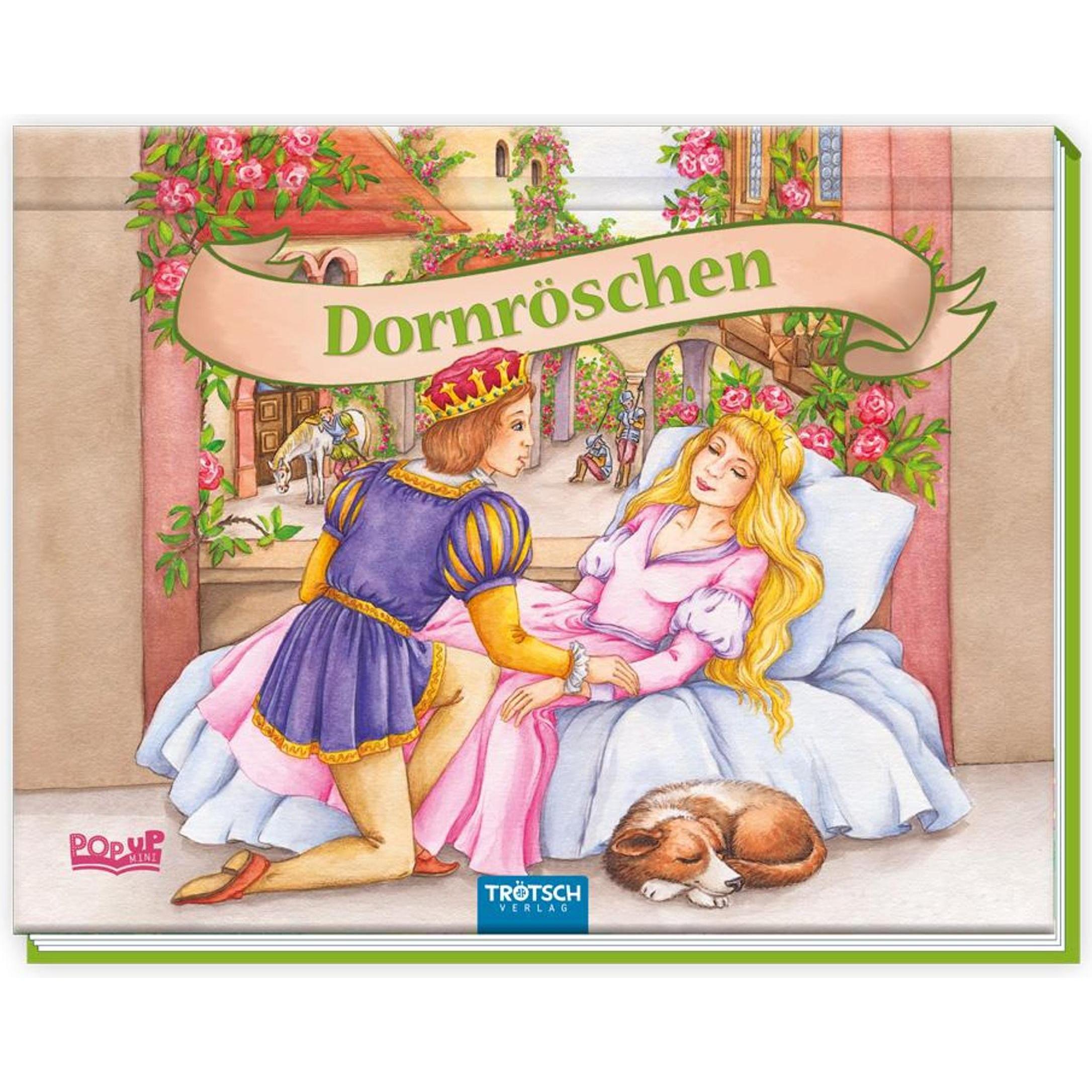 Märchenbuch Pop-up-Buch Dornröschen, Libro per bambini