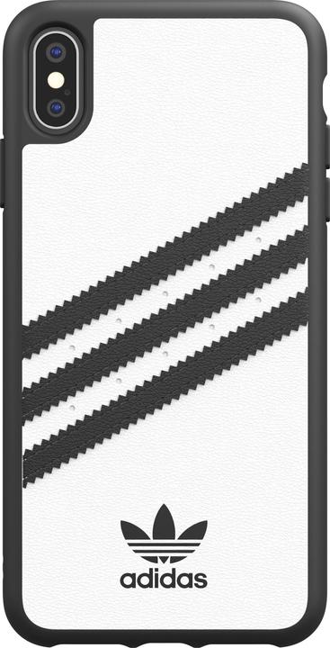 Immagine prodotto adidas Custodia stampata in PU bianco/nero (Apple iPhone XS Max)