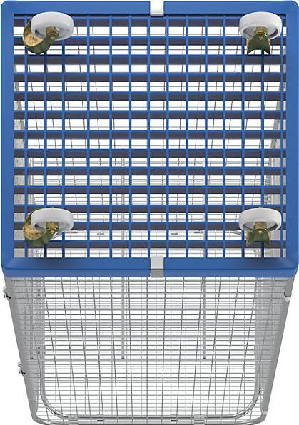 Actual product image kaiserkraft Roll container SAFE (500 kg)