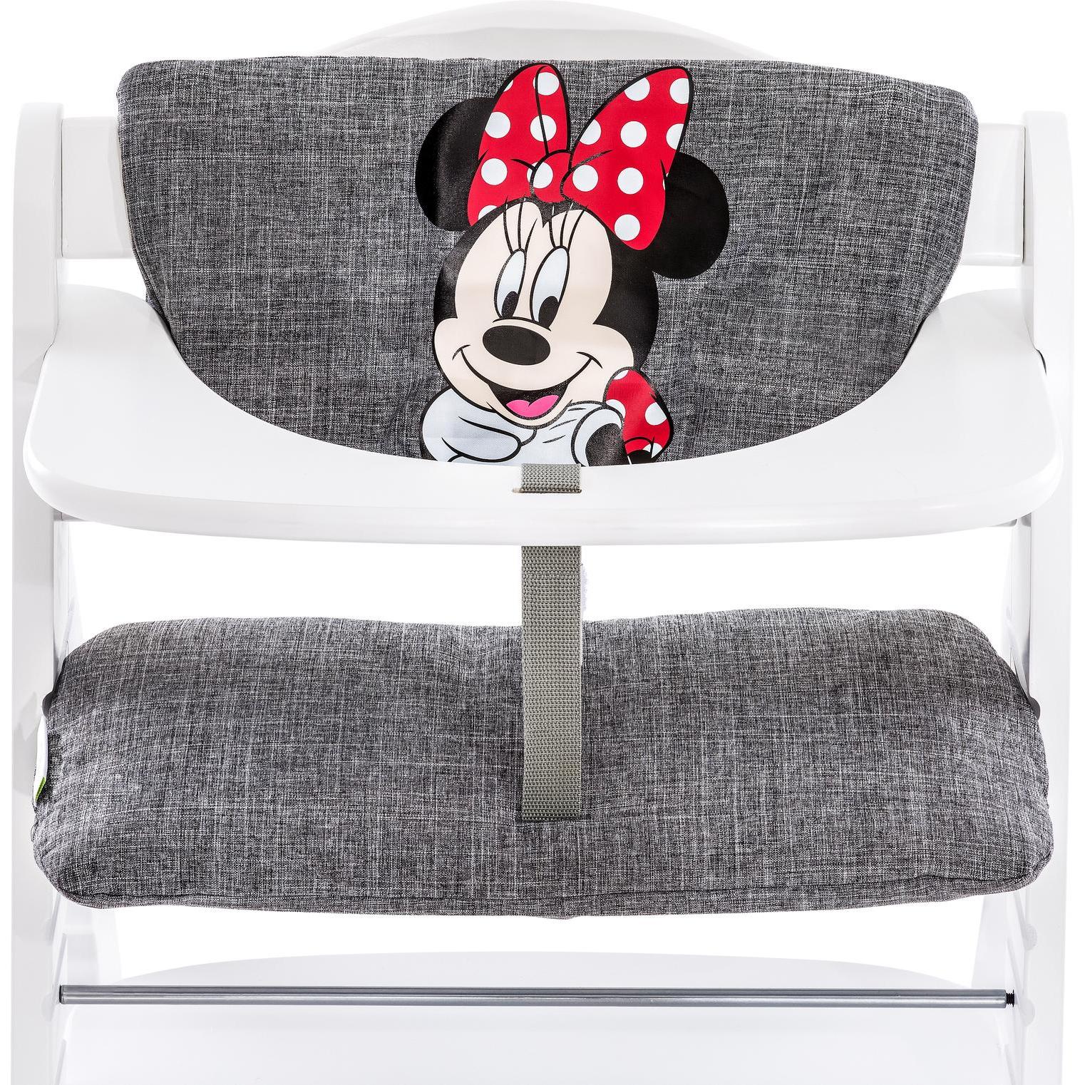 Hauck, Hochstuhl Zubehör, Highchair Pad Deluxe Minnie Grey