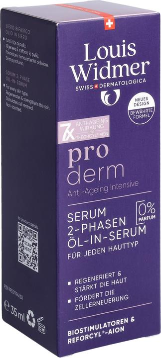 Actual product image Widmer Louis Proderm Serum 2-Phasen Öl-in-Serum ohne Parfum 35 ml (35 ml)