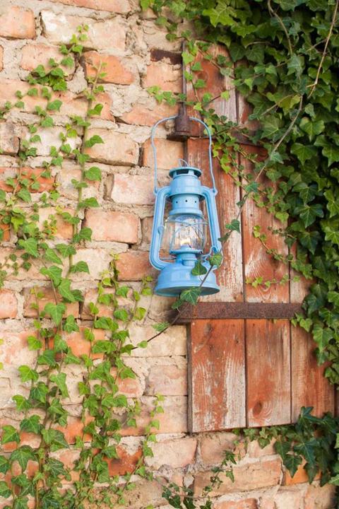 Actual product image Siena Garden Storm lantern pastel blue