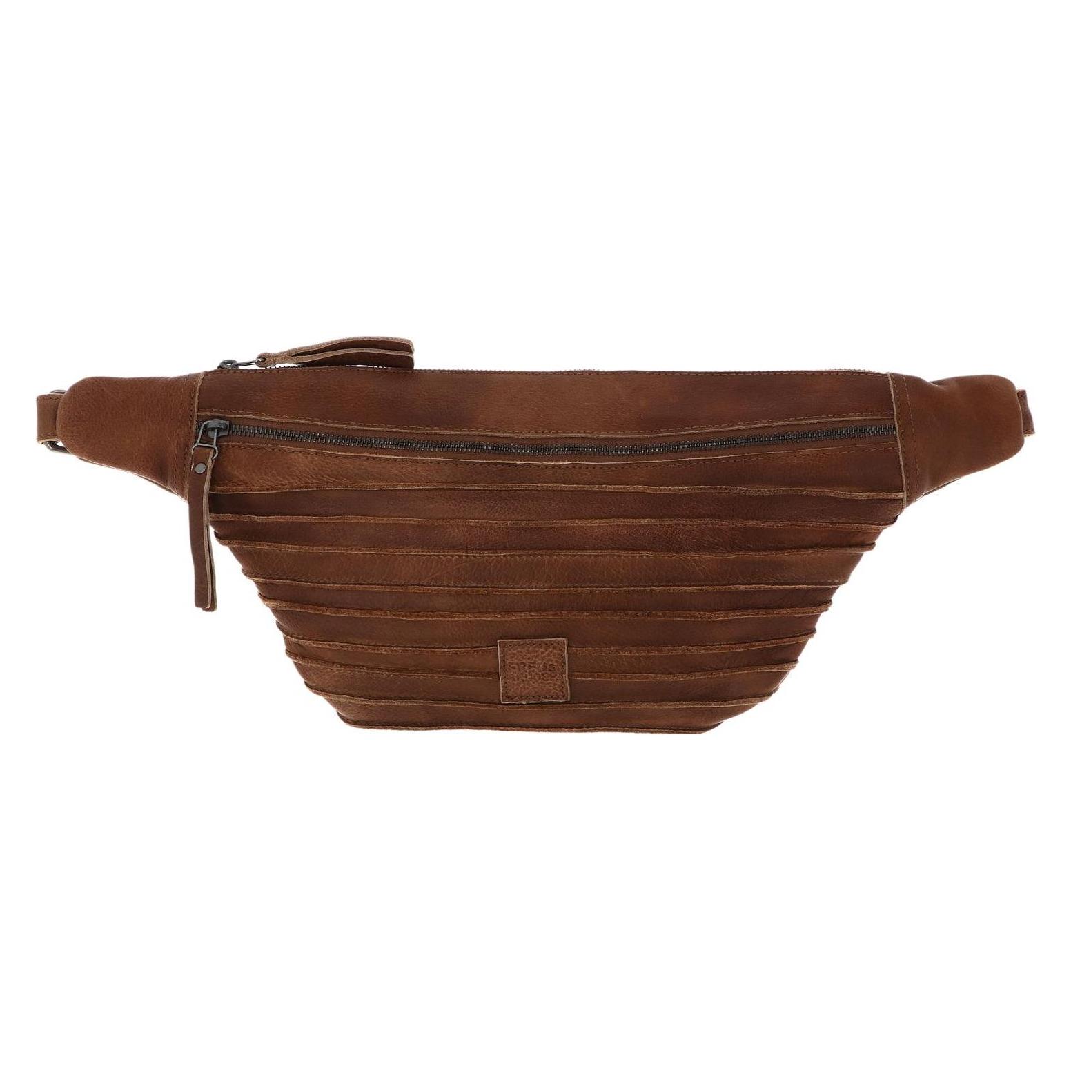 FredsBruder, Damen, Bauchtasche, Riffel Hoza Beltbag, Braun