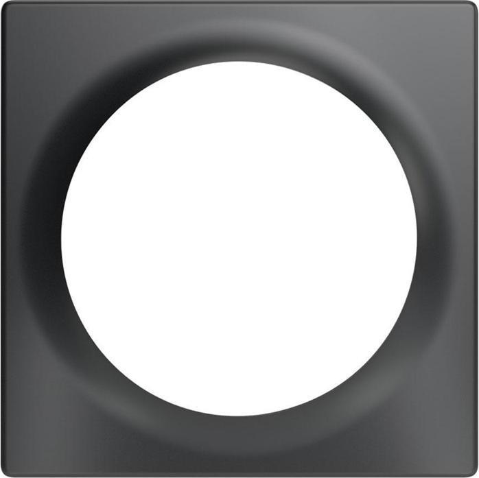Fibaro FIB FGWXPP-0001B - Einfach-Abdeckplatte für Geräte der Walli-Serie, schwarz