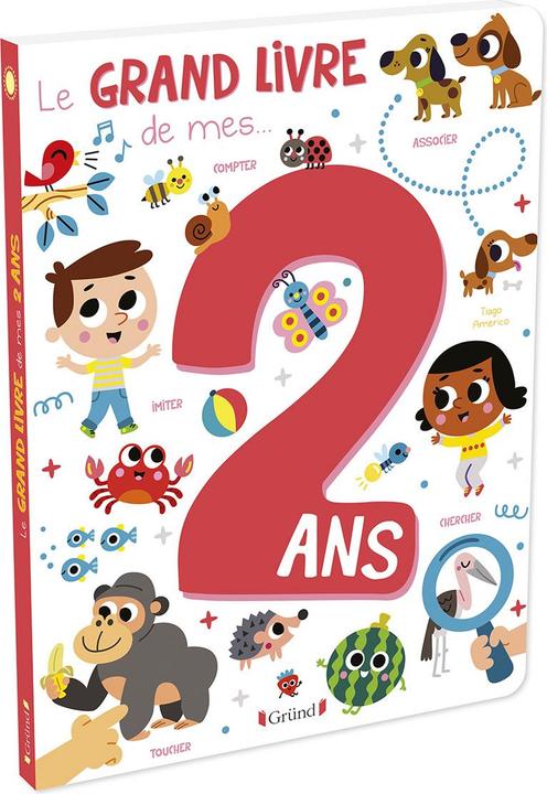 Image du produit Gründ éditions Le grand livre de mes 2 ans (Français, Americo Tiago, 2021)