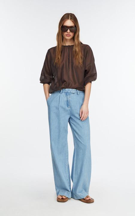 Immagine prodotto Comma Semitransparente Tencel-Voile-Bluse (48)