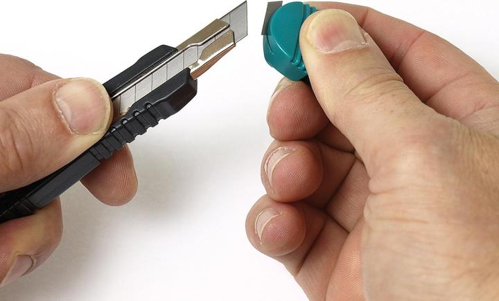 Produktbild wolfcraft 1 Standard-Abbrechklingenmesser 9mm