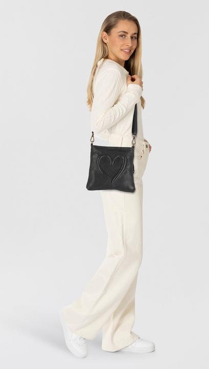 Produktbild Taschendieb Herzweg Umhängetasche Leder 24 cm