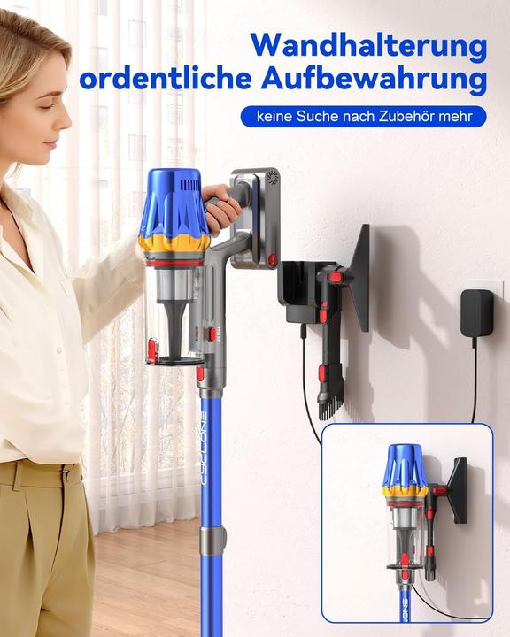Produktbild Huhuba H9 Akkustaubsauger mit LED-Touchscreen