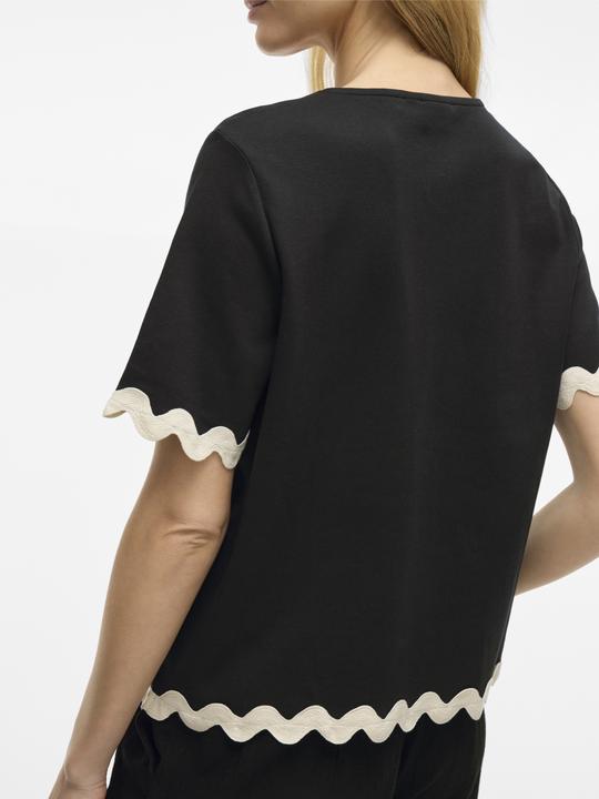 Produktbild Vila VICALISA Rundhals Oberteil mit kurzen Ärmeln (M)