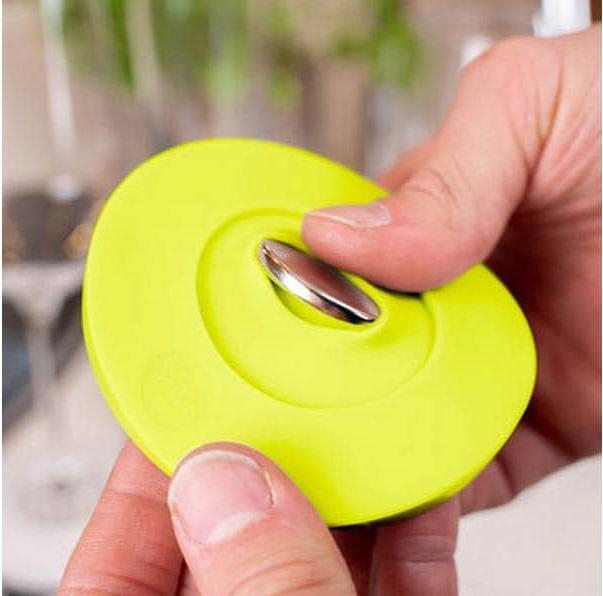 Actual product image Silwy Magnet-Kondom für Stielgläser Gelb (1x)