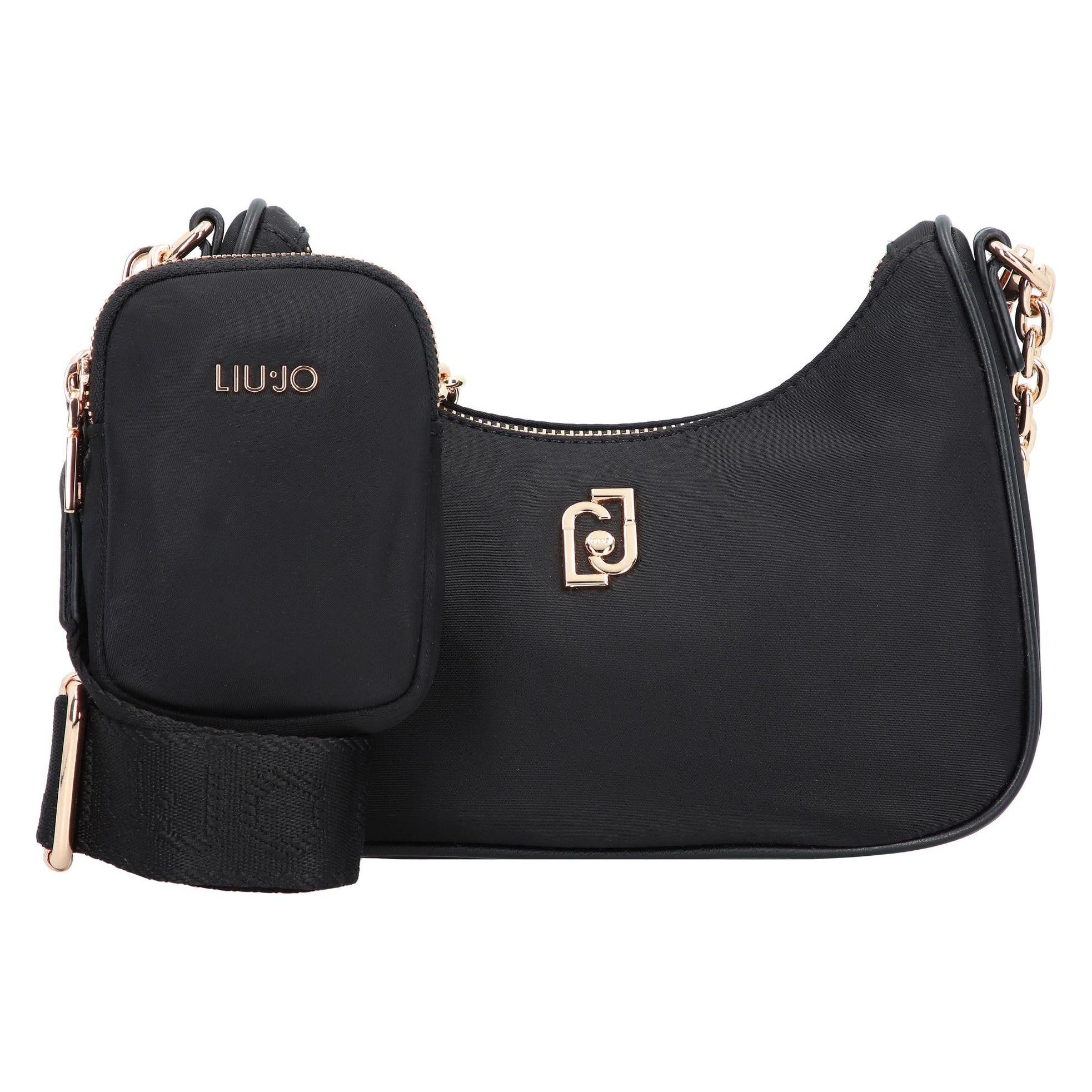 Liu Jo, Damen, Handtasche, Achala Schultertasche 24 Cm, Schwarz