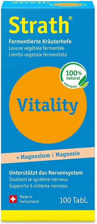Image du produit Strath lité + Magnésium complément alimentaire (100 pcs, Cachets, 90 g)