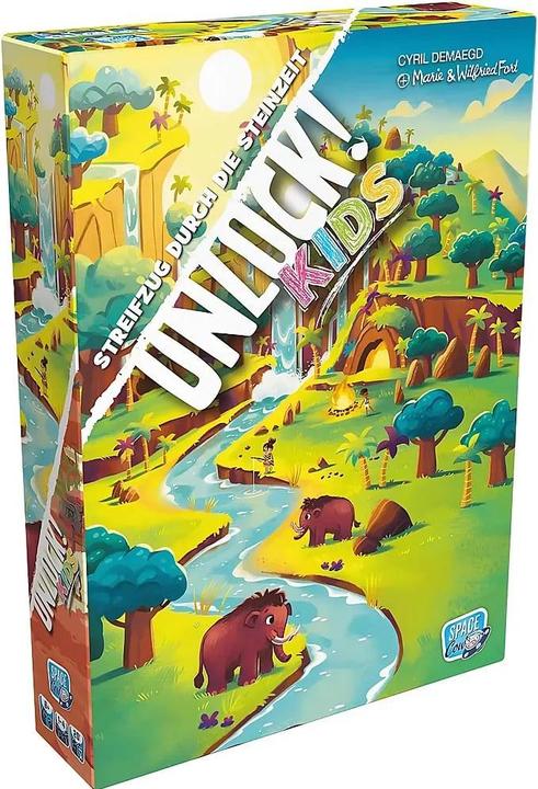 Produktbild Asmodée SCOD0114 - Unlock! Kids: Streifzug durch die Steinzeit, Rätselspiel, für 1-4 Spieler, ab 6 J. (DE) (Deutsch, 1 - 4 Spieler)