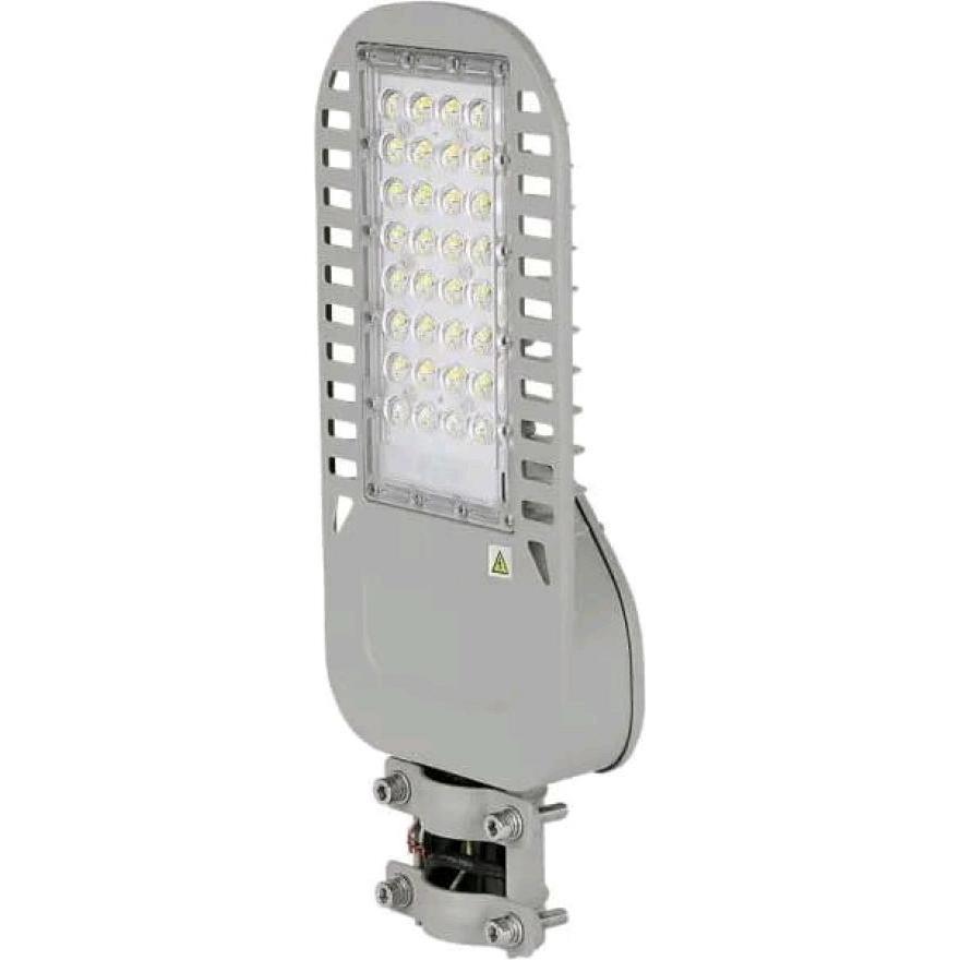 V-TAC, Fassadenbeleuchtung, VT54STN LED Strassen Lampe SAMSUNG Chip 50W Slim 4000K 135 lmW (6850 lm, IP65)