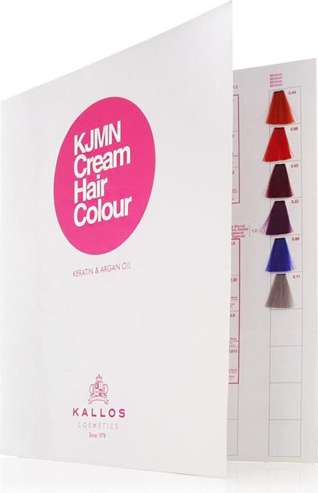 Actual product image Kallos Kjmn Economic Color Chart - A Comprehensive Color Guide For Hair Coloring