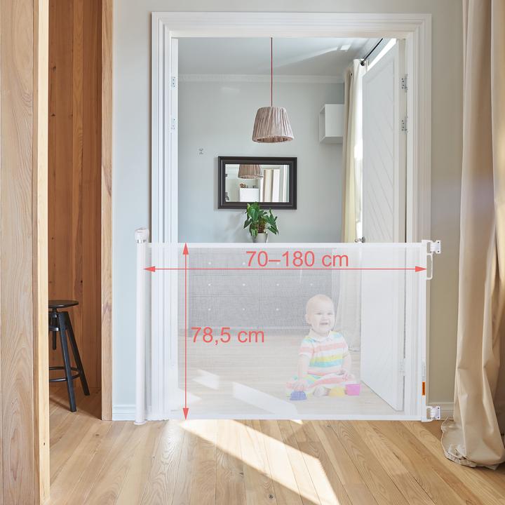 Image du produit Relaxdays Barrière de sécurité extensible (70 cm)