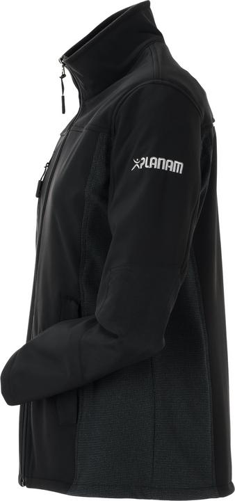Produktbild Planam Norit Damen Pure Softshelljacke schwarz Grösse 44 (44)