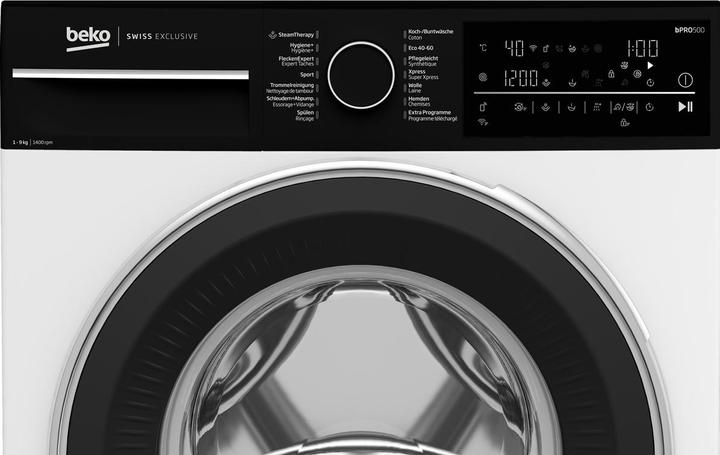 Actual product image Beko WM340 (9 kg, Left)