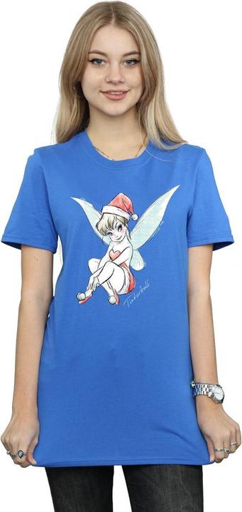 Immagine prodotto Disney Tinkerbell Christmas Fairy Maglietta Ampia Donna (L)