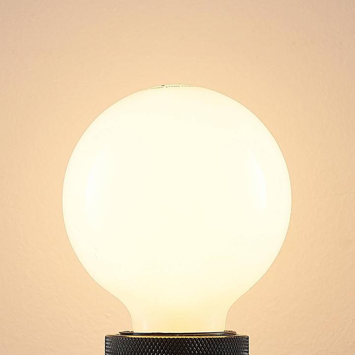 Actual product image Arcchio LED lamp E27 8W G80 2,700K dimmable, opal (E27, 980 lm, 1 x)