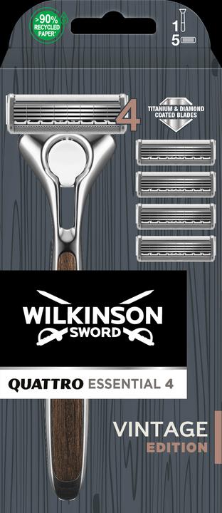 Wilkinson Quattro Essential 4 Édition Vintage