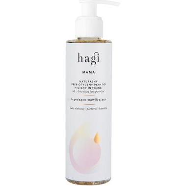 Hagi, Igiene intima, Liquido Prebiotico Naturale per l'Igiene Intima 200ml (200 ml, Lozione per il lavaggio intimo)