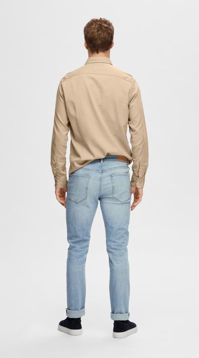 Produktbild Selected 175 Hellblaue Slim Fit Jeans (33)