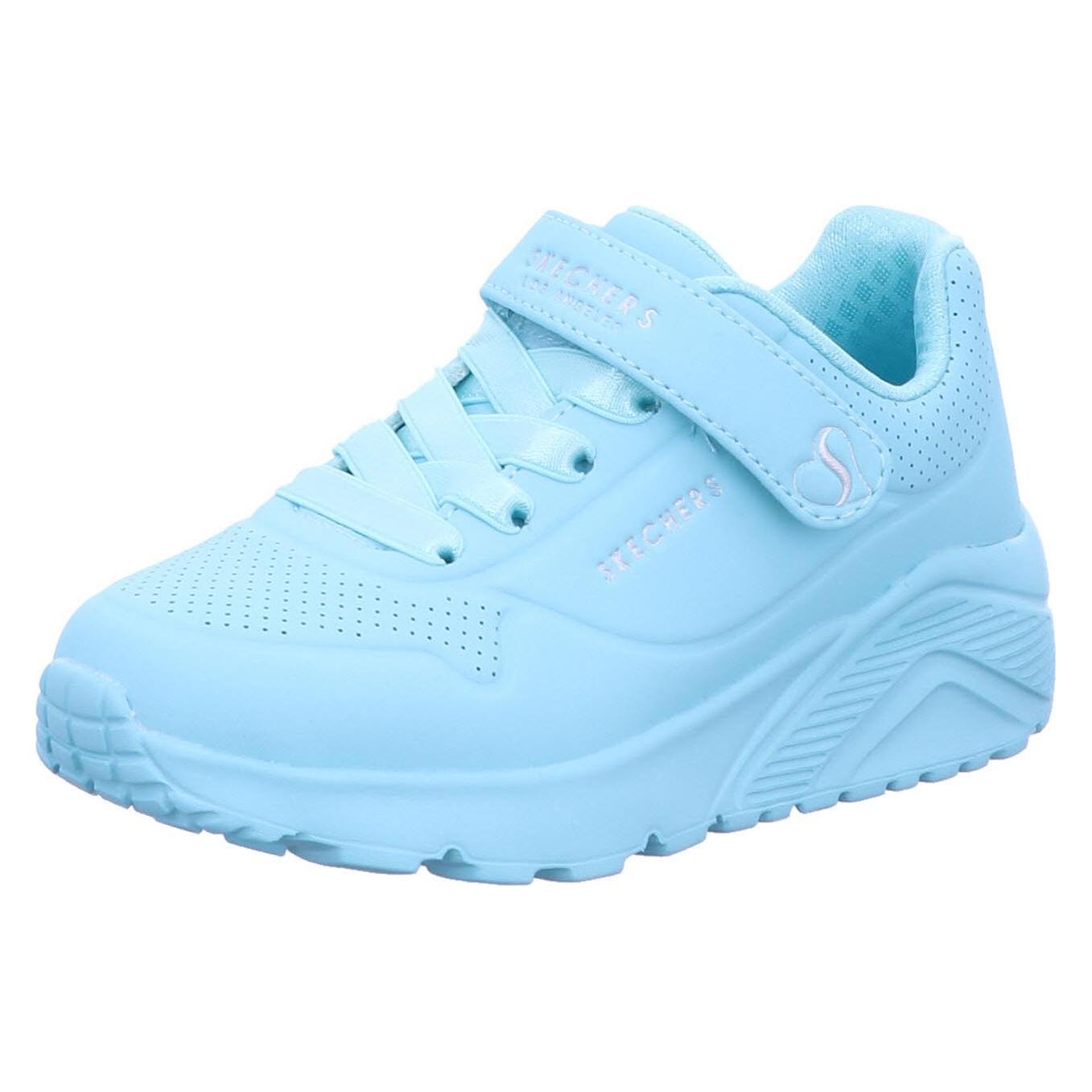Skechers, Meisjes, Sneakers, Uno Lite Sportschoenen -, Blauw, (28)