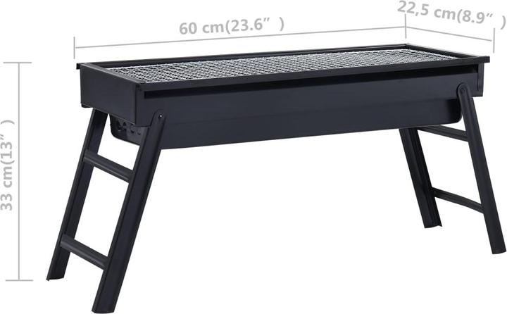 Produktbild vidaXL Grill (57 cm)