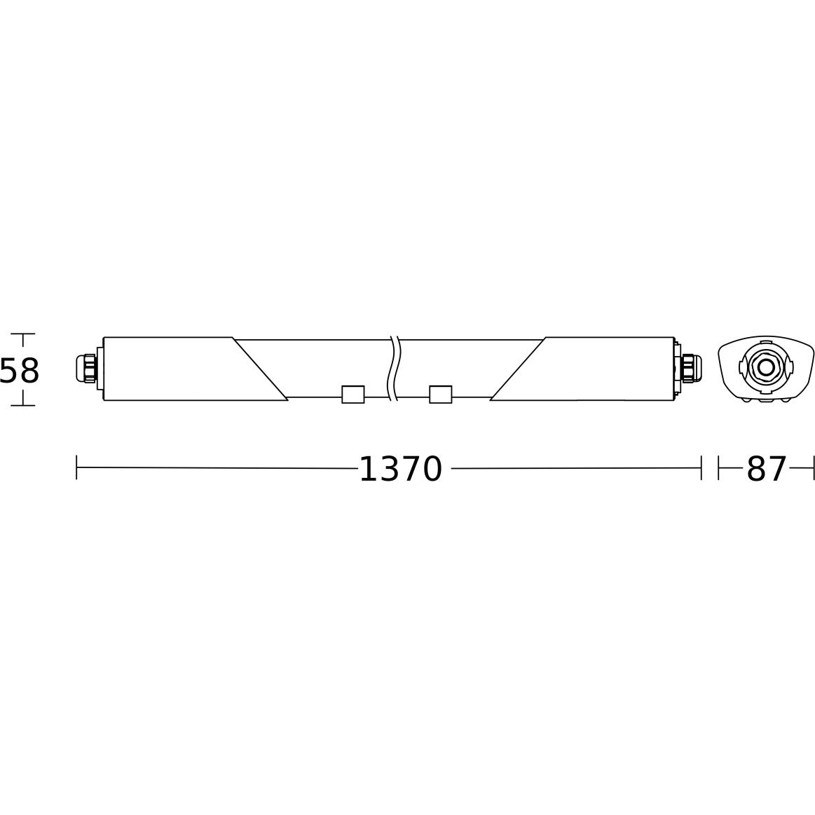 Thumbnail - Steinel, Wandleuchte + Deckenleuchte, RS PRO 5100 SC EM Notlicht (4250 lm)