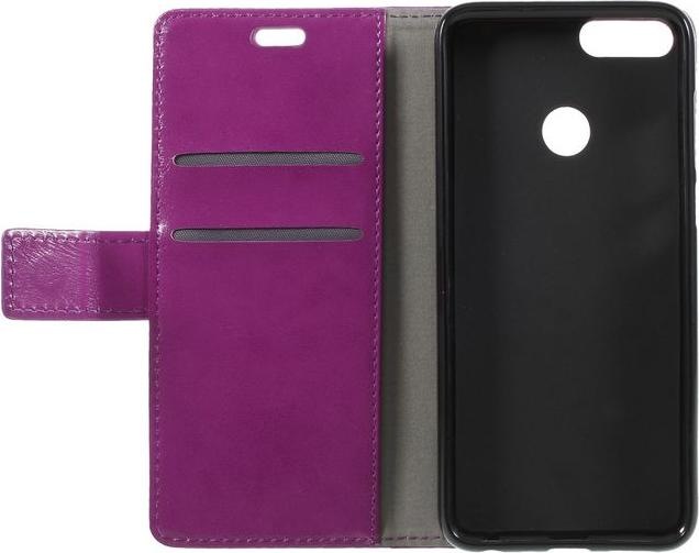 Produktbild MU Classic Crazy Horse Leder Hülle (Huawei P Smart+)