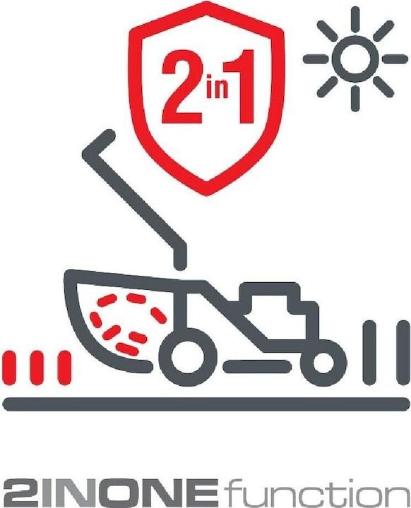 Actual product image AL-KO 18 V Bosch Home And Garden Compatible Battery Lawn Mower 3.22 Li Easy (Rechargeable battery operated)