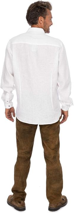 Immagine prodotto Stockerpoint Klederdrachthemd voor heren, wit, L (L)