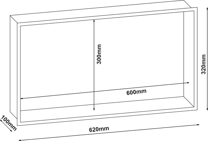 Produktbild Neu.Haus Kristinehamn (10 x 32 x 62 cm)