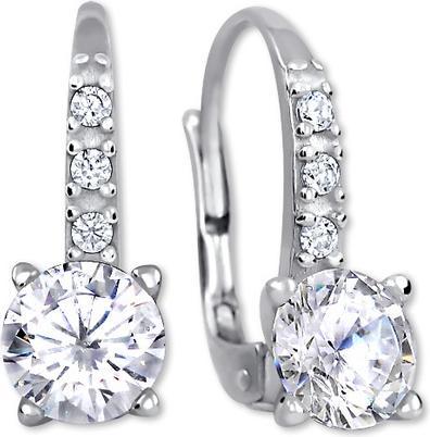 Actual product image Brilio Silver - Glittering Earrings with Crystals 436 001 00480 04