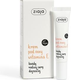 Produktbild Ziaja Cream Under Eyes From Vitamin E 15Ml (Augenpflege Crème, 15 ml, Tag)
